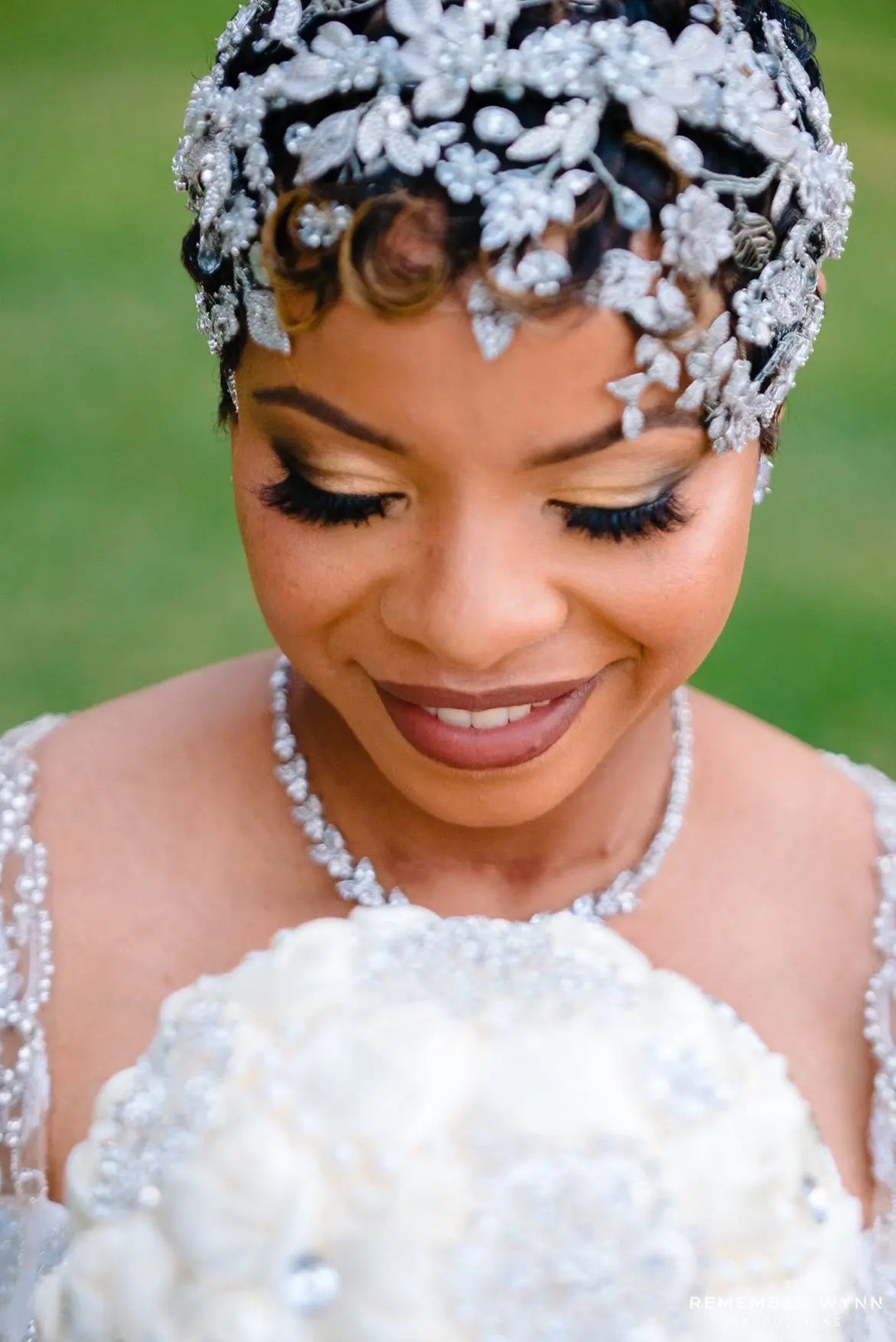 KANDANCE SWAROVSKI CRYSTAL BRIDAL HEADPIECE- MADE TO ORDER