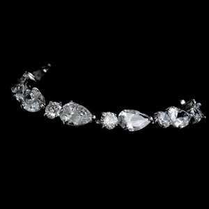 BRIELLE BRACELET - SuReina Bridal BRIELLE BRACELET Silver Jewelry