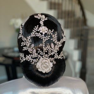 JANICE HEADPIECE - SuReina Bridal JANICE HEADPIECE Bridal Headpiece