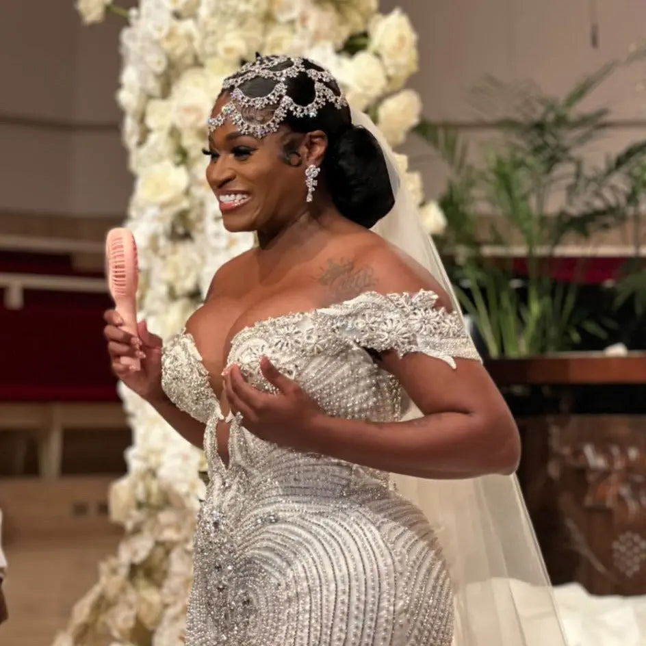 Yvonne Luxury Bridal Headpiece for the Modern Bride  display picture 1