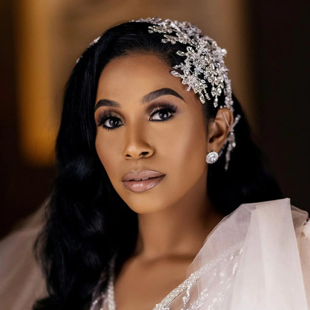 CUSTOM HEADPIECE – SuReina Bridal display picture 1
